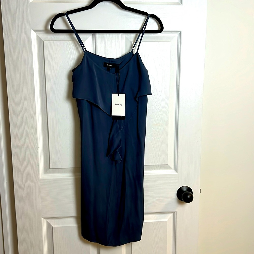 NWT Theory 100% Silk Dress (Size 2)